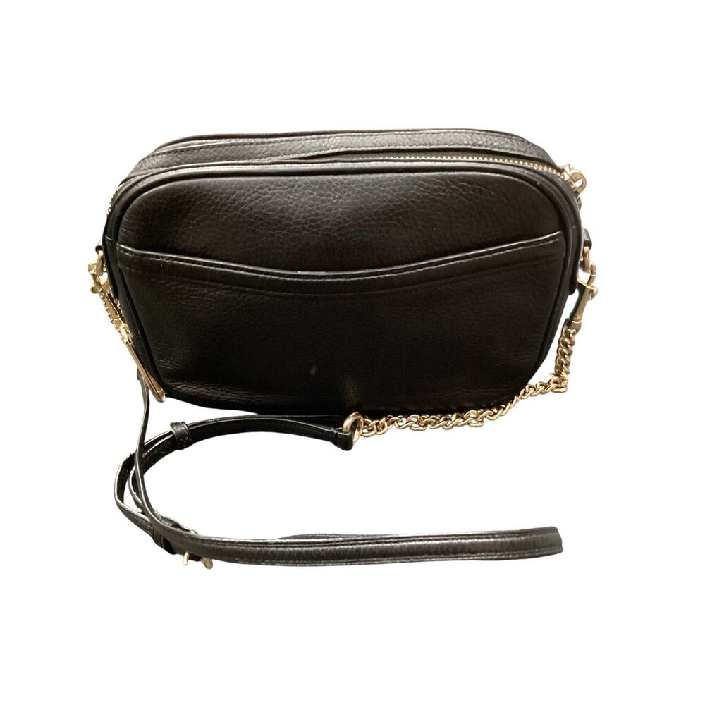 Coach Purse Women’s 1 Size Isla Leather Camera Crossbody Bag Gold Hardware Black - Picture 3 of 11